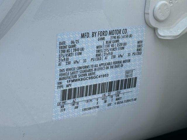 new 2025 Ford Explorer car, priced at $56,995