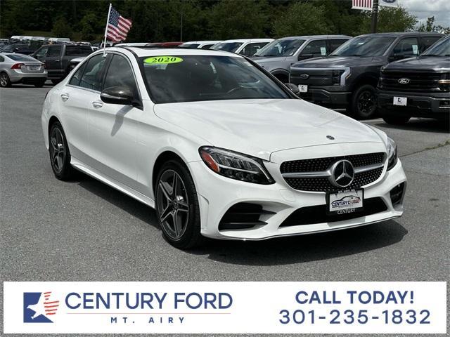 used 2020 Mercedes-Benz C-Class car, priced at $30,462