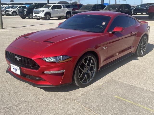 used 2021 Ford Mustang car, priced at $33,900