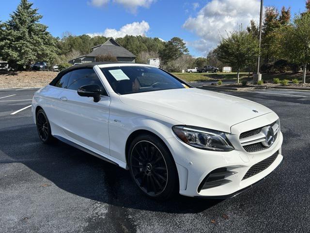 used 2021 Mercedes-Benz AMG C 43 car, priced at $45,744