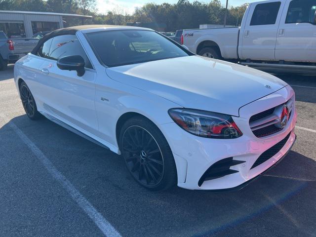 used 2021 Mercedes-Benz AMG C 43 car, priced at $47,355