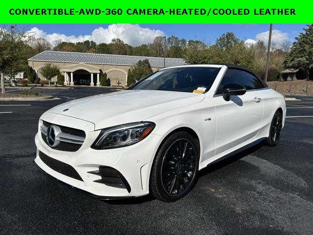 used 2021 Mercedes-Benz AMG C 43 car, priced at $47,355