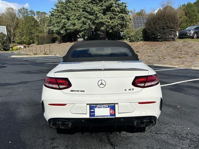 used 2021 Mercedes-Benz AMG C 43 car, priced at $45,744