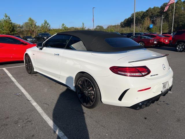 used 2021 Mercedes-Benz AMG C 43 car, priced at $47,355