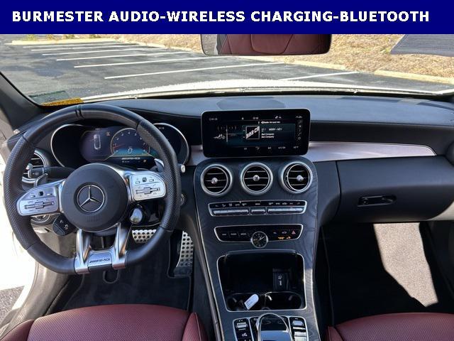 used 2021 Mercedes-Benz AMG C 43 car, priced at $45,744