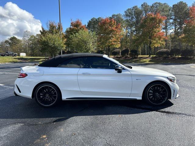 used 2021 Mercedes-Benz AMG C 43 car, priced at $45,744