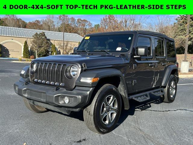 used 2021 Jeep Wrangler Unlimited car, priced at $29,775