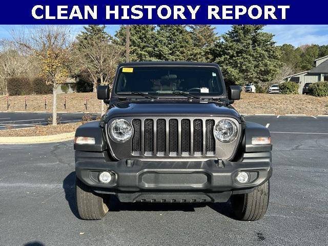 used 2021 Jeep Wrangler Unlimited car, priced at $29,775