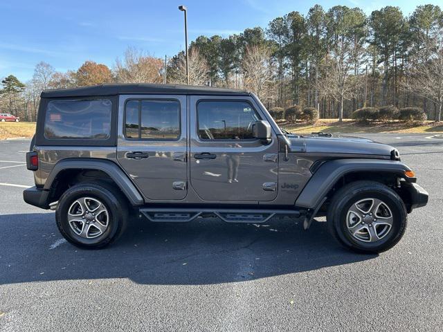 used 2021 Jeep Wrangler Unlimited car, priced at $29,775