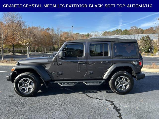 used 2021 Jeep Wrangler Unlimited car, priced at $29,775