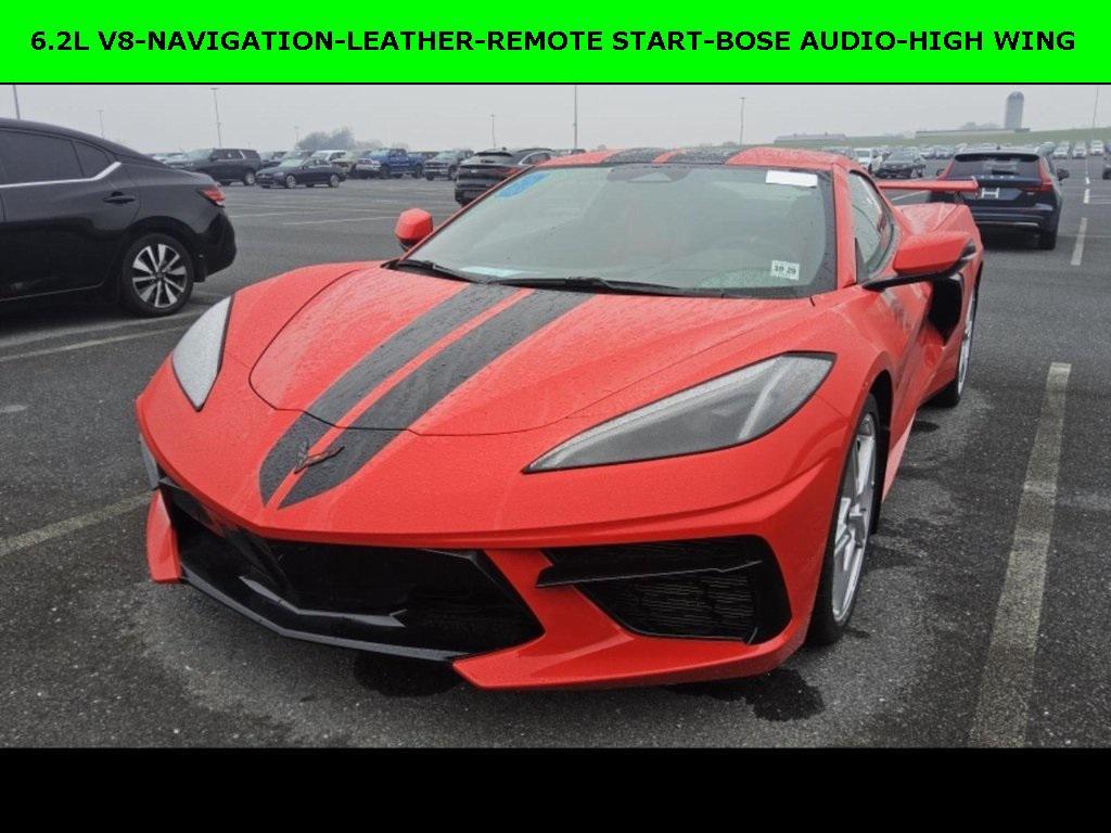 used 2024 Chevrolet Corvette car, priced at $58,999
