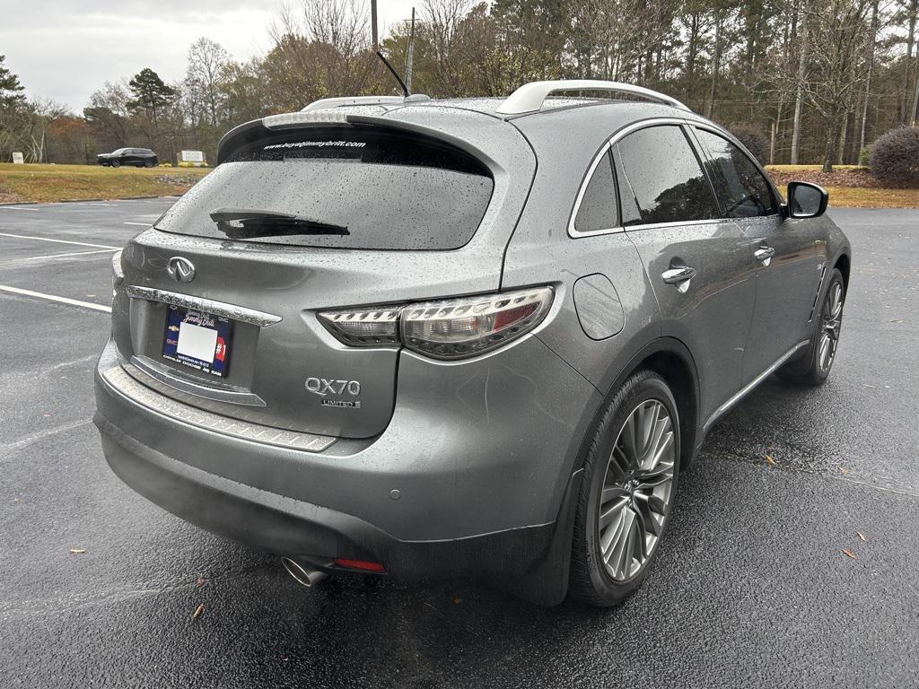 used 2017 INFINITI QX70 car, priced at $17,499