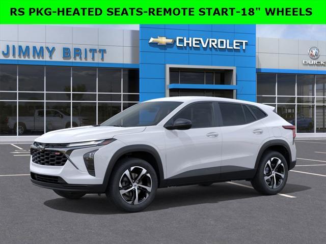 new 2025 Chevrolet Trax car, priced at $23,790