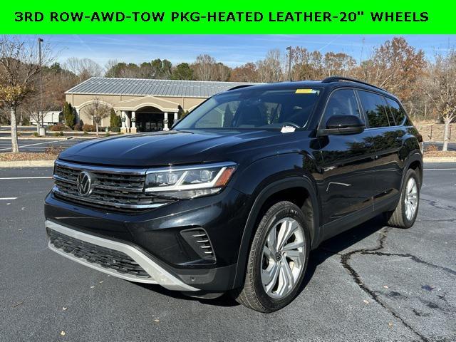 used 2021 Volkswagen Atlas car, priced at $23,149