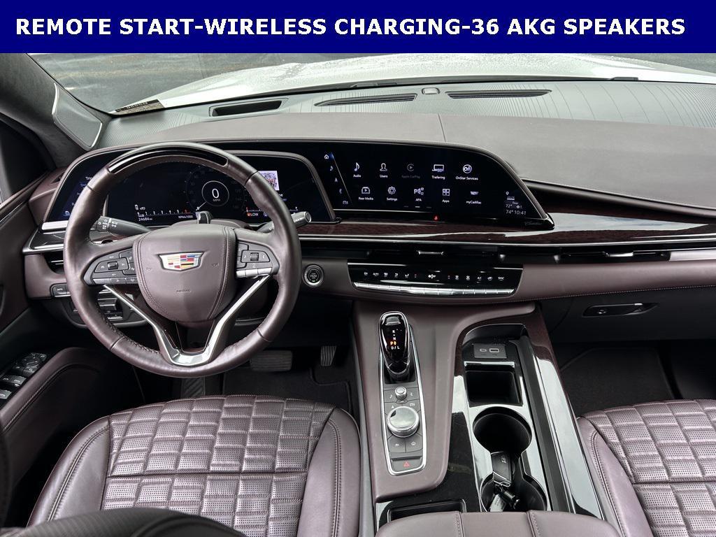 used 2023 Cadillac Escalade ESV car, priced at $73,999
