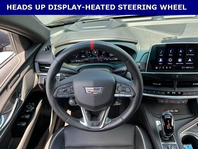 used 2022 Cadillac CT4-V car, priced at $45,750