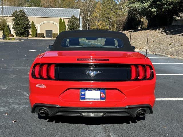 used 2021 Ford Mustang car, priced at $19,390