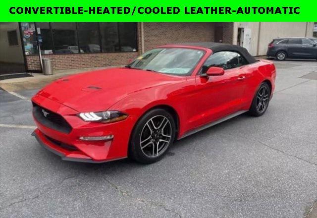 used 2021 Ford Mustang car, priced at $21,465