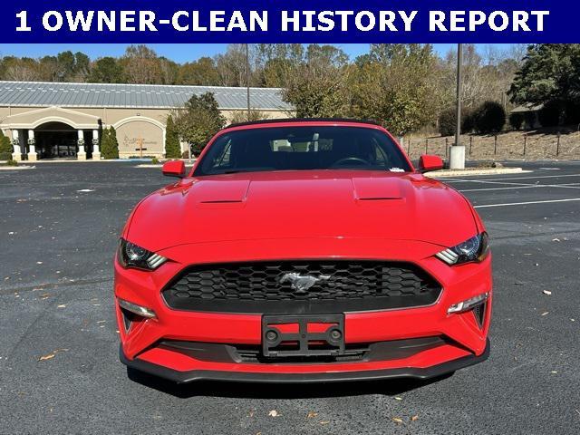 used 2021 Ford Mustang car, priced at $19,390