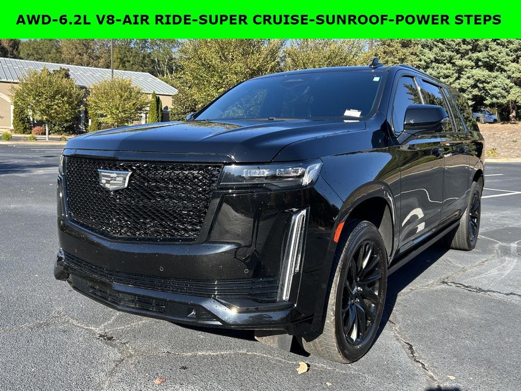 used 2023 Cadillac Escalade ESV car, priced at $73,175