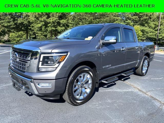 used 2021 Nissan Titan car, priced at $29,483