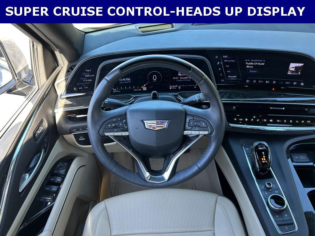 used 2024 Cadillac Escalade ESV car, priced at $74,455
