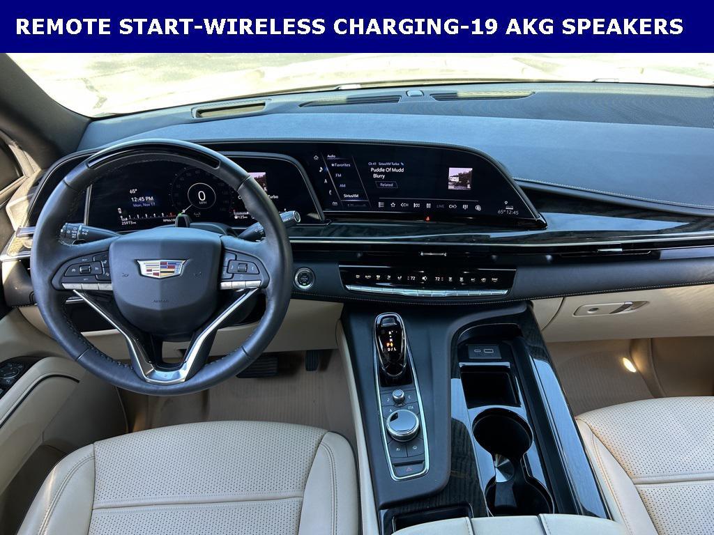 used 2024 Cadillac Escalade ESV car, priced at $74,455