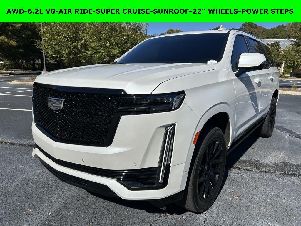 used 2024 Cadillac Escalade car, priced at $75,999