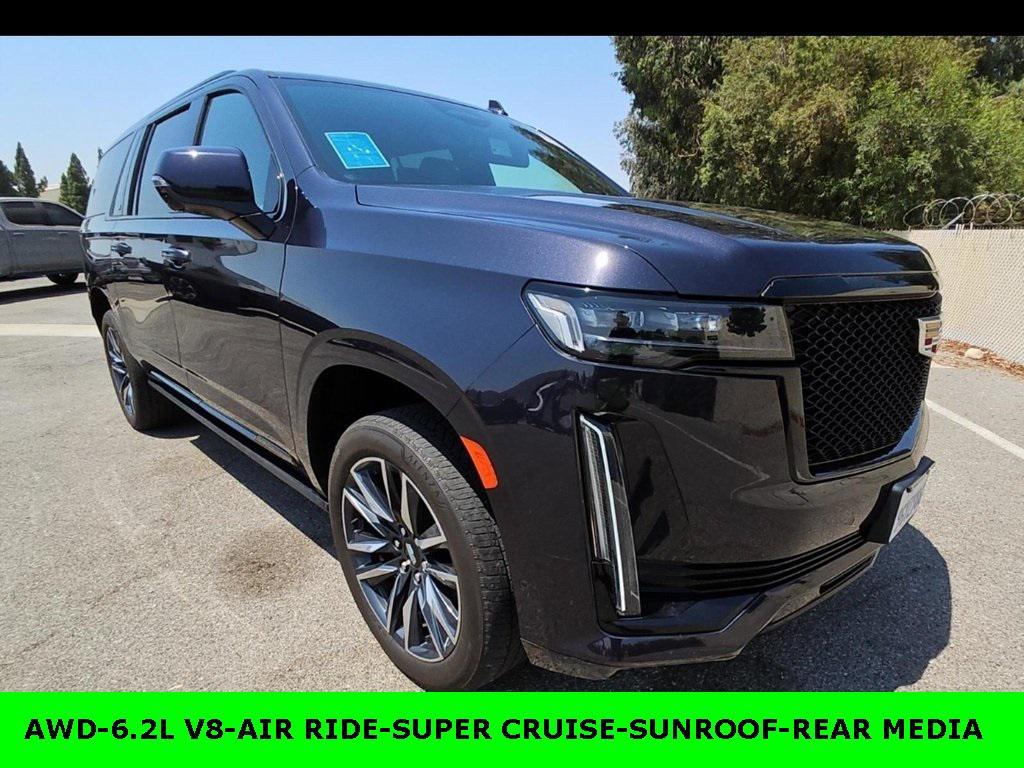used 2023 Cadillac Escalade ESV car, priced at $72,777