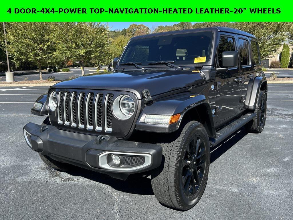 used 2021 Jeep Wrangler Unlimited 4xe car, priced at $27,677