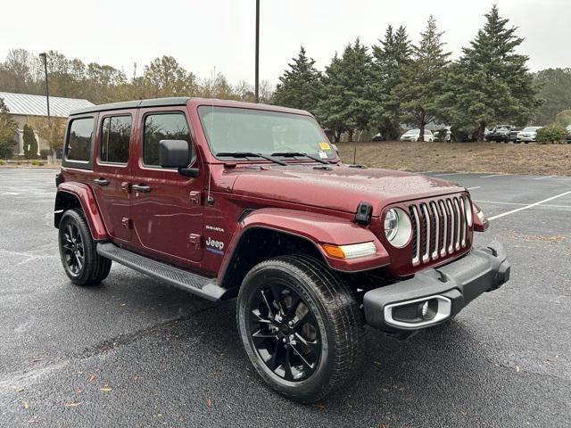 used 2021 Jeep Wrangler Unlimited 4xe car, priced at $31,699