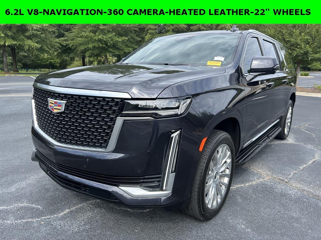 used 2022 Cadillac Escalade ESV car, priced at $52,558