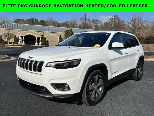 used 2021 Jeep Cherokee car, priced at $19,469