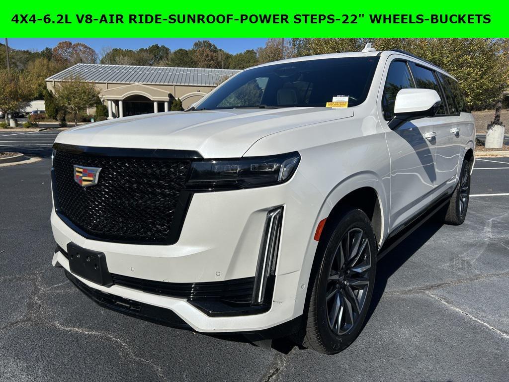 used 2022 Cadillac Escalade ESV car, priced at $59,777