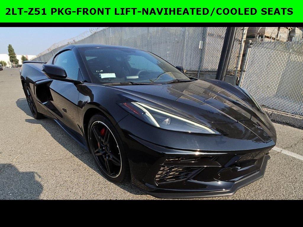used 2021 Chevrolet Corvette car, priced at $58,999