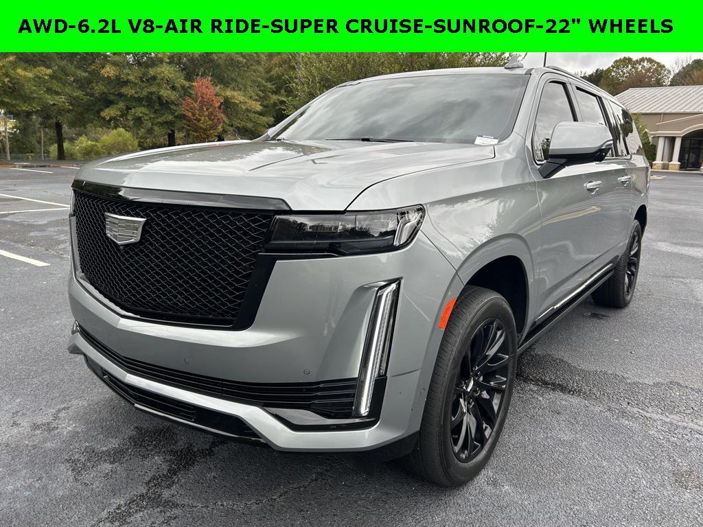 used 2024 Cadillac Escalade ESV car, priced at $75,777