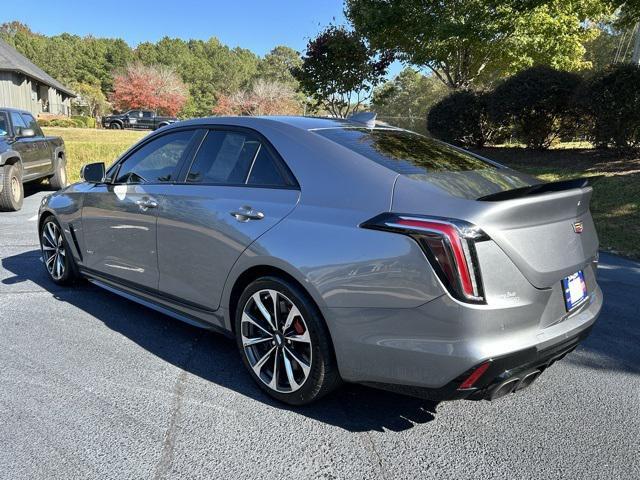 used 2022 Cadillac CT4-V car, priced at $48,839