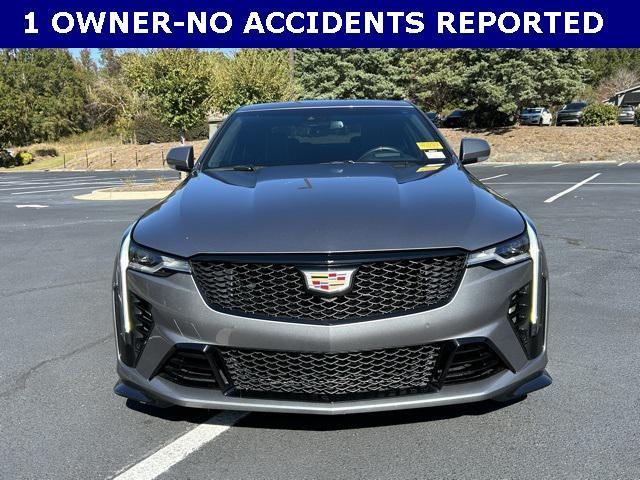 used 2022 Cadillac CT4-V car, priced at $48,839