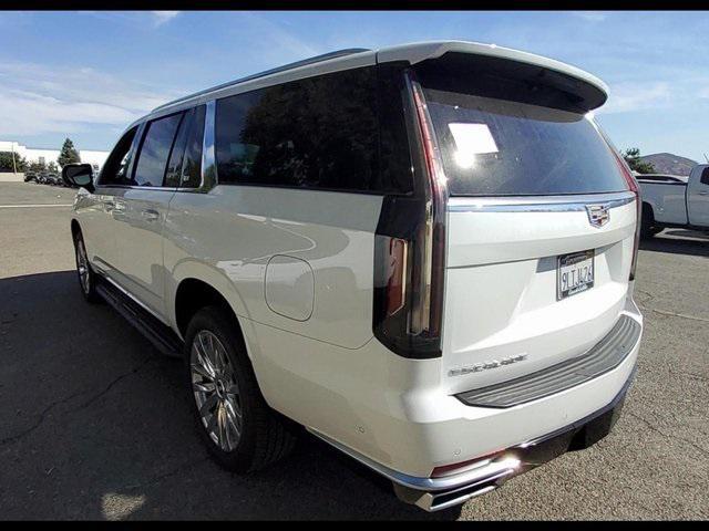 used 2024 Cadillac Escalade ESV car, priced at $81,998