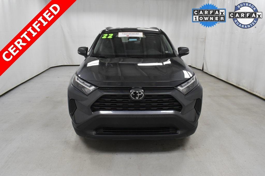 used 2022 Toyota RAV4 car, priced at $28,396