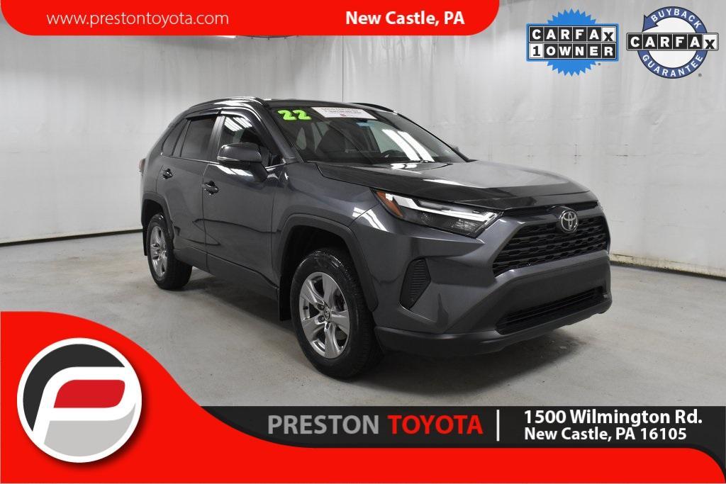 used 2022 Toyota RAV4 car, priced at $28,396