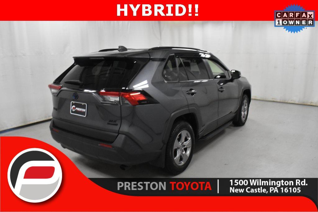 used 2023 Toyota RAV4 Hybrid car, priced at $33,498