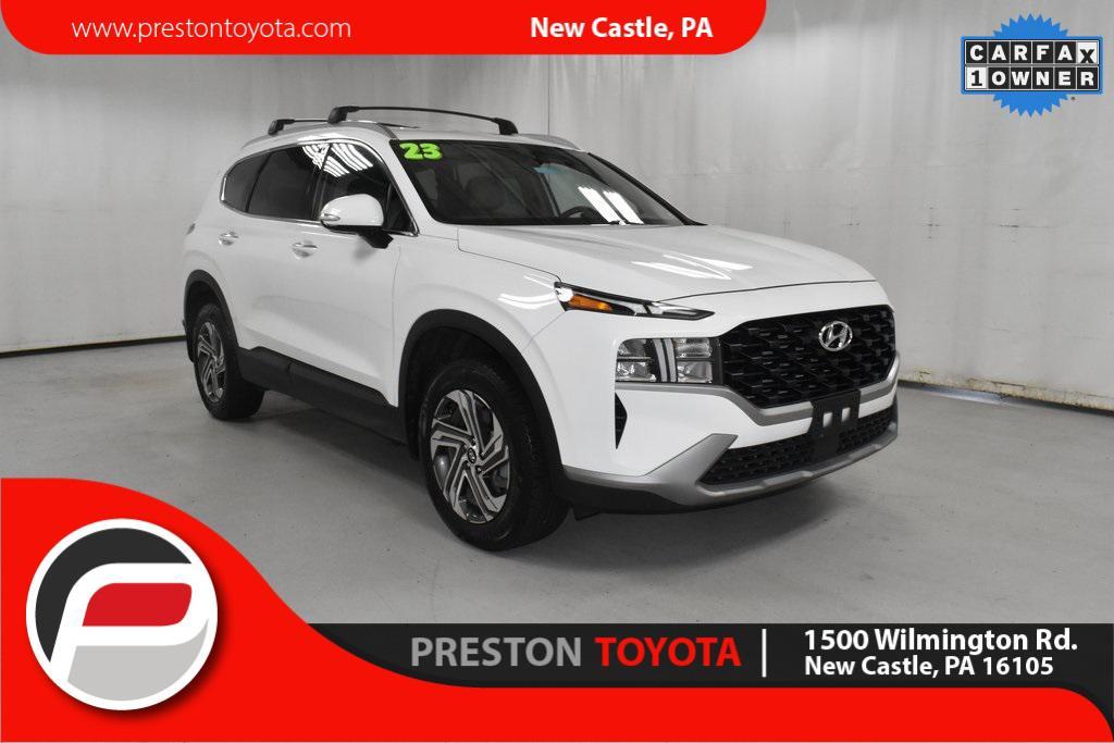 used 2023 Hyundai Santa Fe car, priced at $22,498
