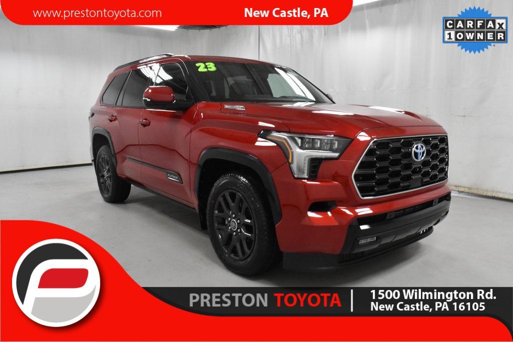 used 2023 Toyota Sequoia car, priced at $69,498