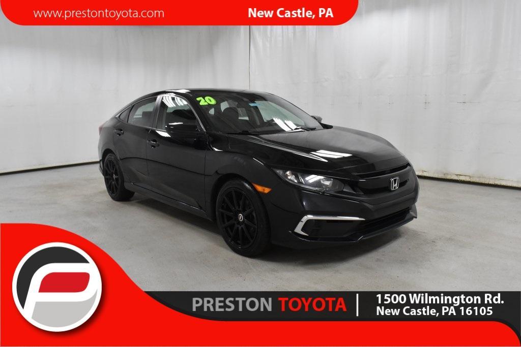 used 2020 Honda Civic car, priced at $16,498