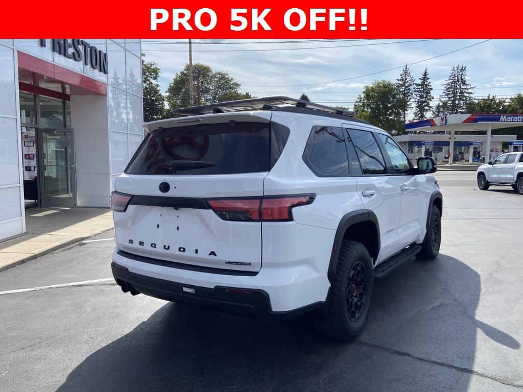 new 2025 Toyota Sequoia car, priced at $78,920