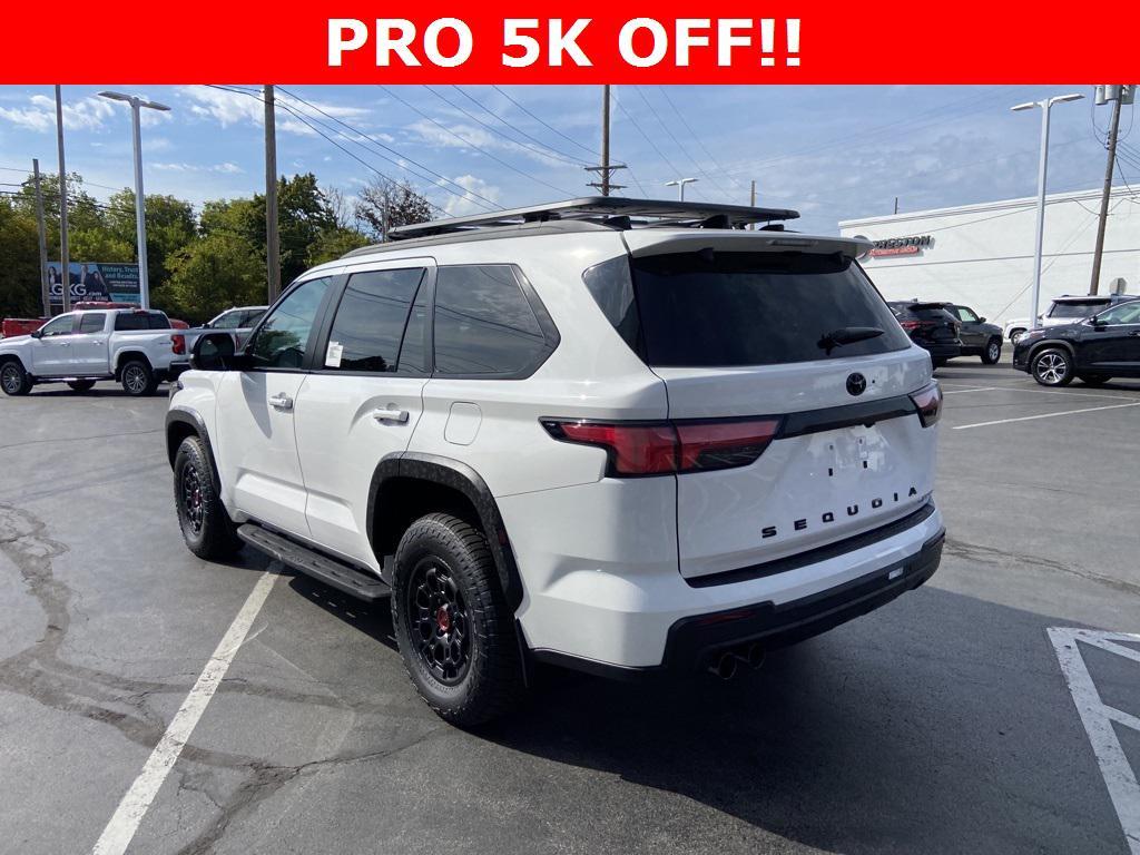 new 2025 Toyota Sequoia car, priced at $78,920