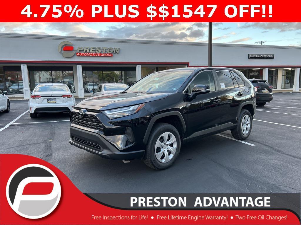 new 2025 Toyota RAV4 car, priced at $31,862