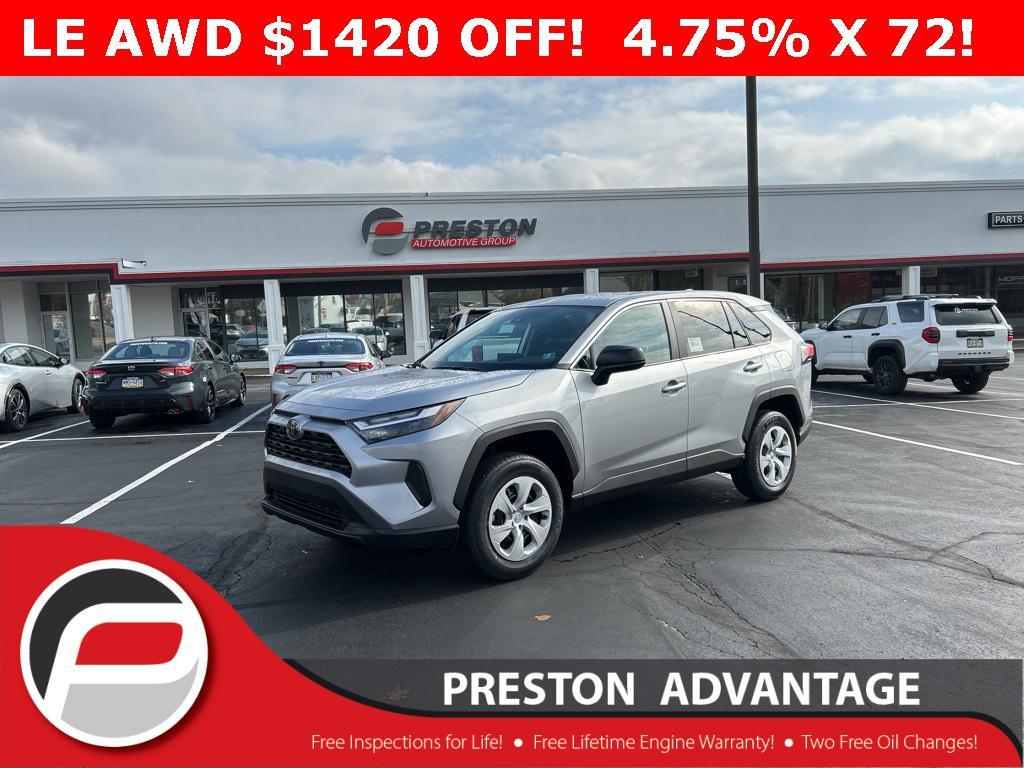 new 2025 Toyota RAV4 car, priced at $31,230