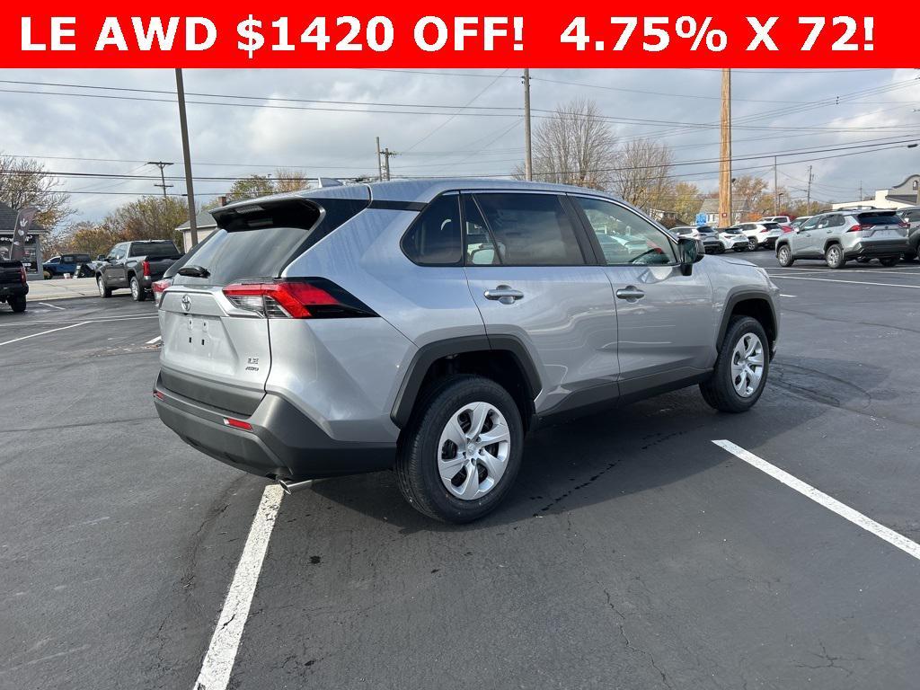 new 2025 Toyota RAV4 car, priced at $31,230